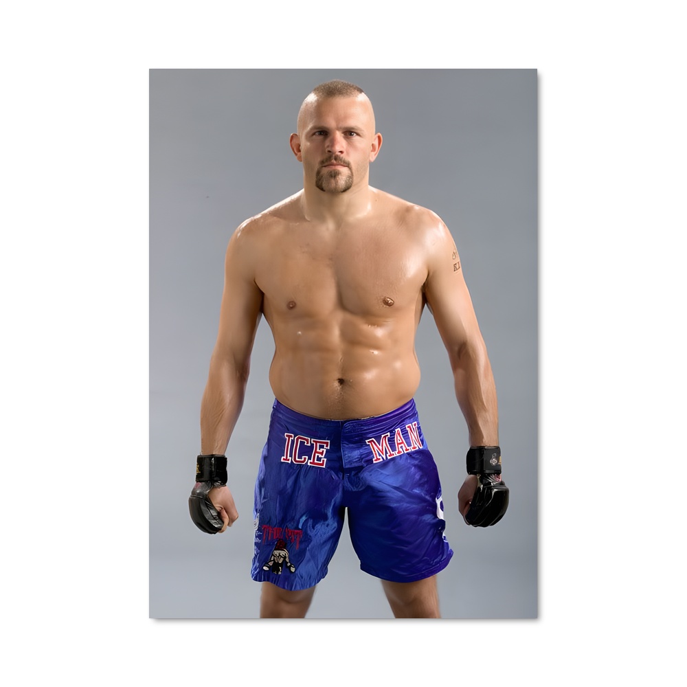 Poster Chuck the Iceman – affiche MMA
